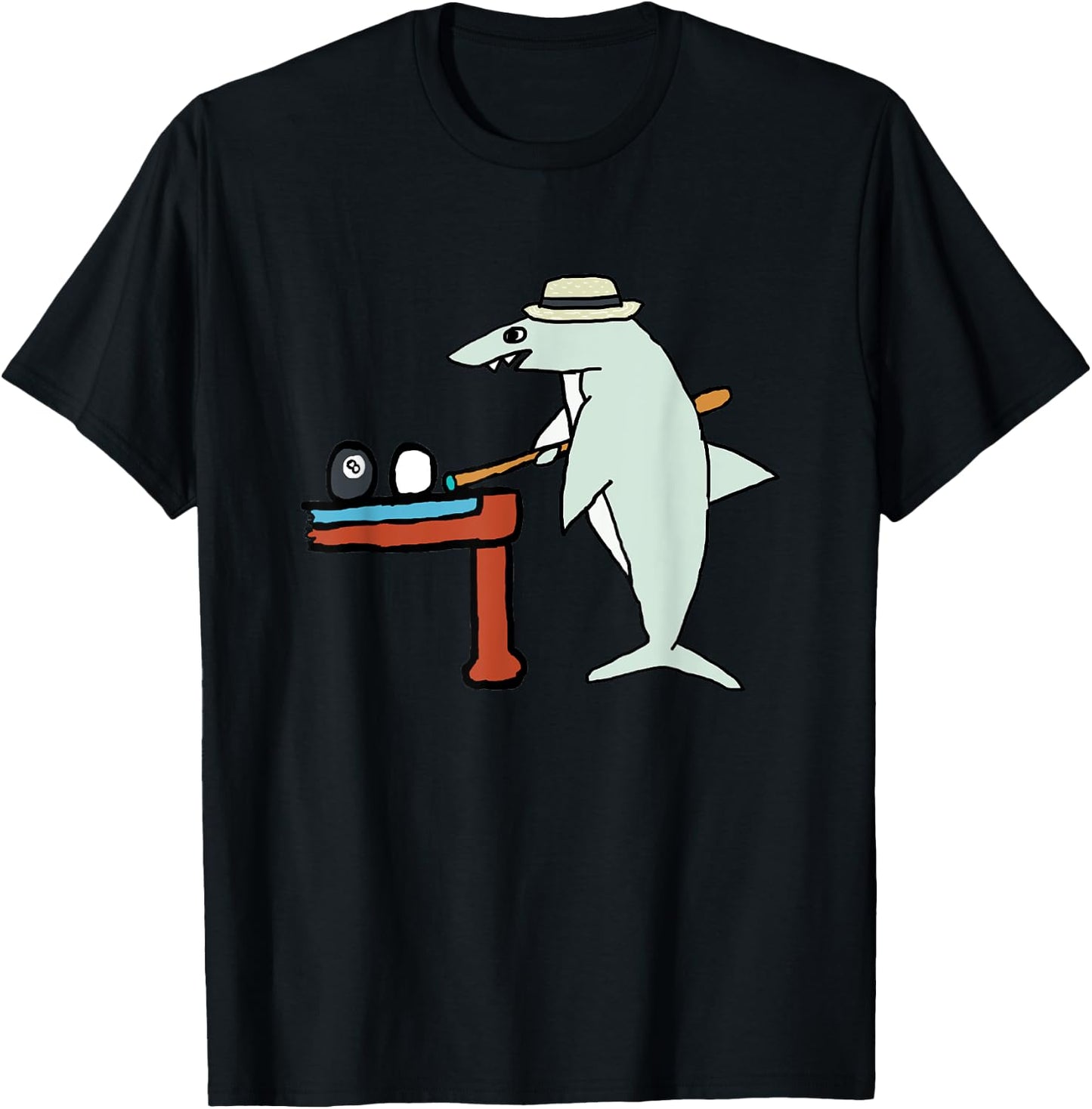 Pool Shark T-Shirt - T-Shirt | Black