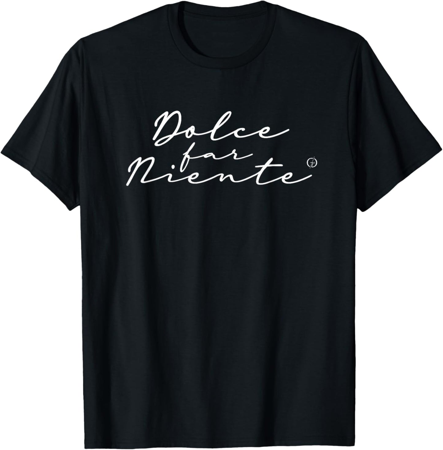 Dolce Far Niente #12 - Peaceful Vacation T-Shirt - T-Shirt | Black