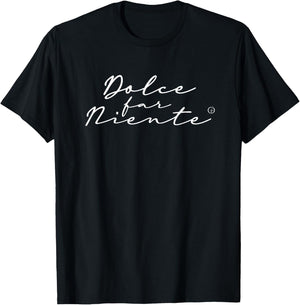 Dolce Far Niente #12 - Peaceful Vacation T-Shirt - T-Shirt | Black