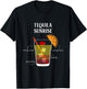Tequila Sunrise Cocktail Team Tequila T-Shirt - T-Shirt | Black