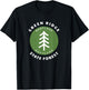Green Ridge State Forest Maryland MD Forest Tree Vacation T-Shirt - T-Shirt | Black