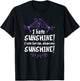 I Hate Sunshine! Wholesome Sunshine! - Halloween Witch Gift Women T-Shirt - T-Shirt | Black