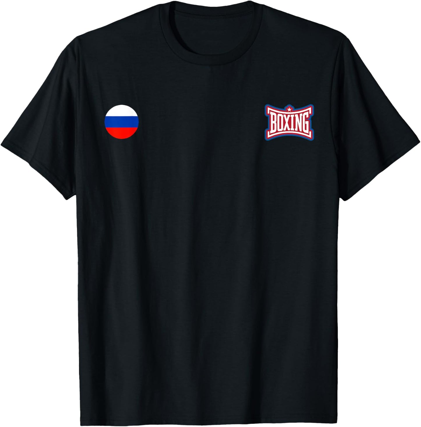 Russian Boxer T-Shirt - T-Shirt | Black