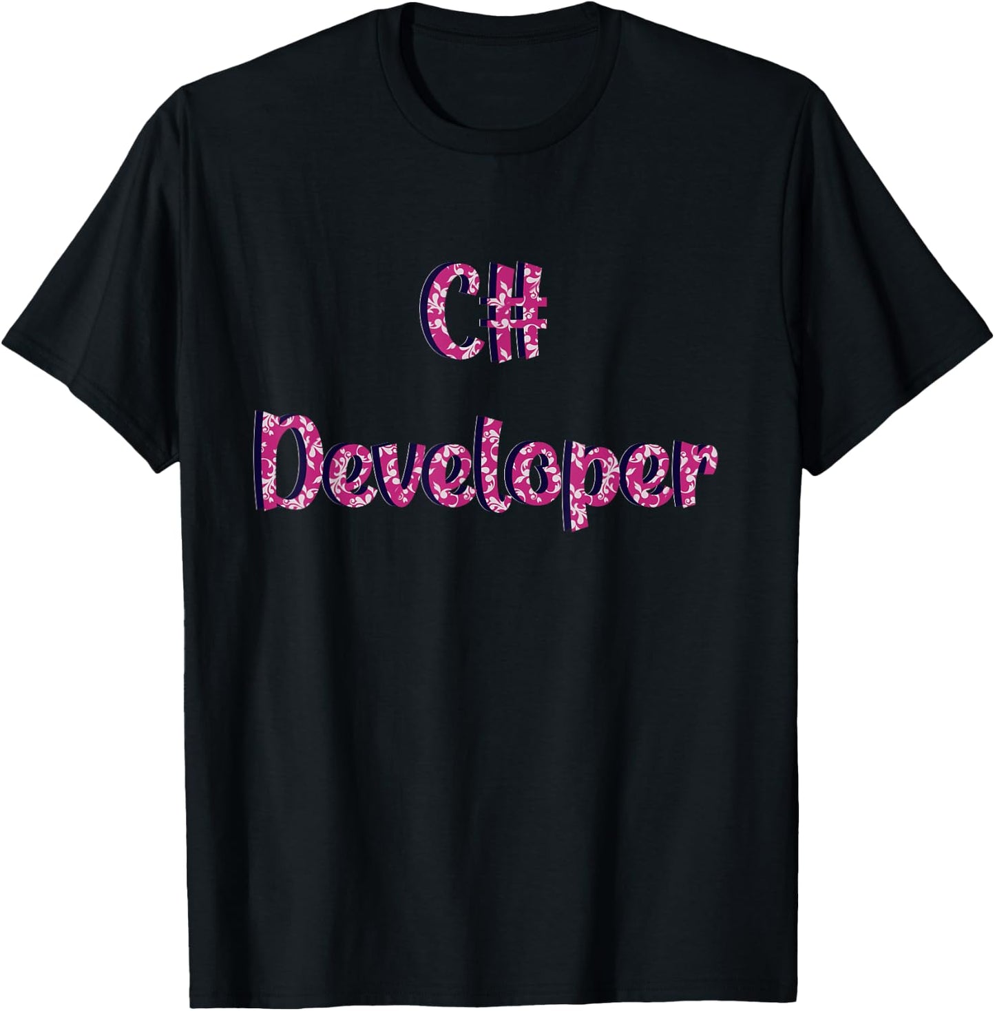 C# Developer T-Shirt - T-Shirt | Black
