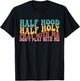 Half Hood Half Holy Groovy Retro Christian Women T-Shirt - T-Shirt | Black