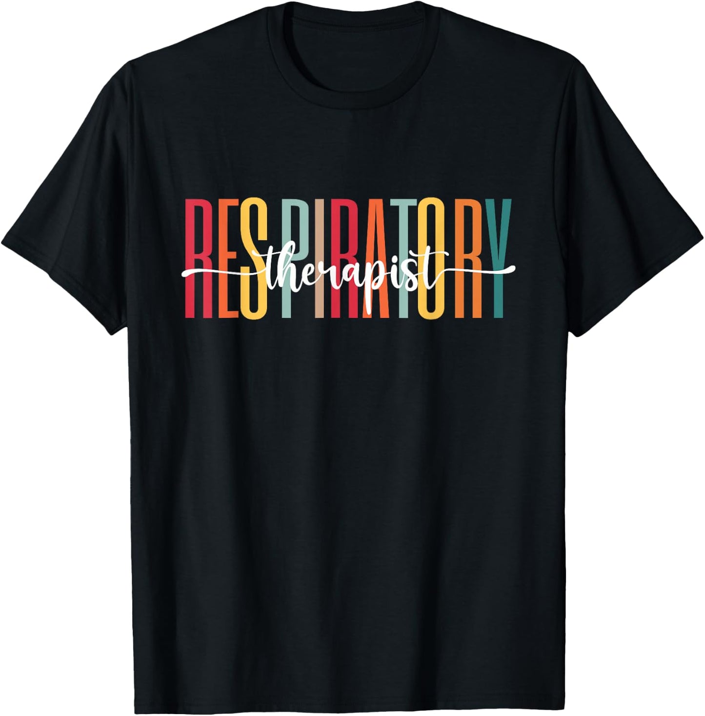 Respiratory Therapist Gifts RT Therapy Doctor Student Gifts T-Shirt - T-Shirt | Black