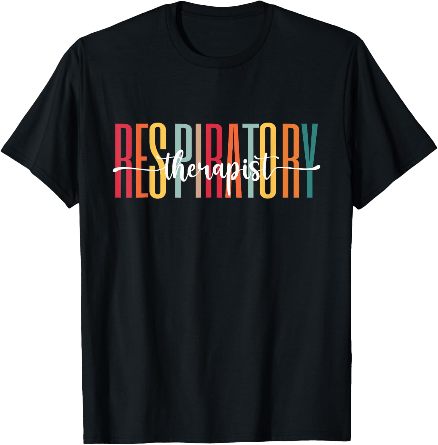 Respiratory Therapist Gifts RT Therapy Doctor Student Gifts T-Shirt - T-Shirt | Black
