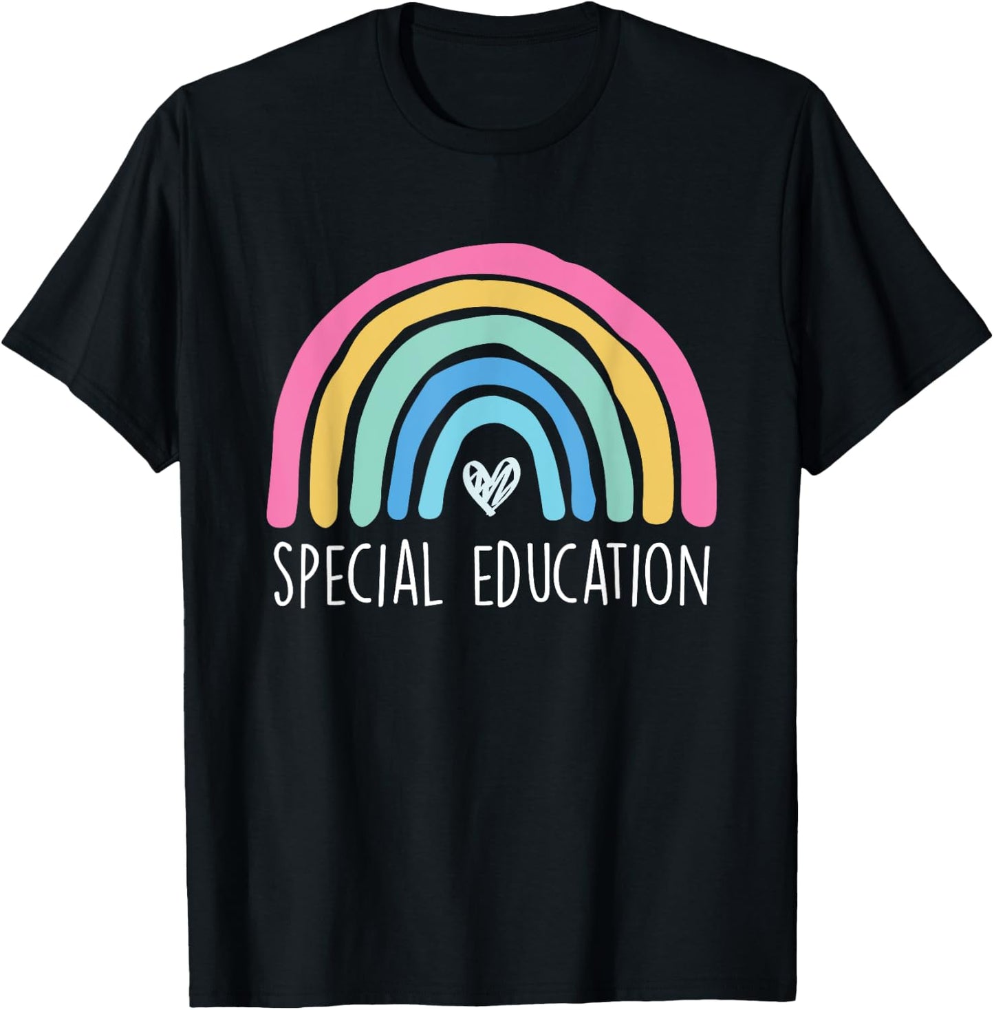 Special Education Sepd Teacher Paraprofessional Speducator Men Women T-Shirt - T-Shirt | Black