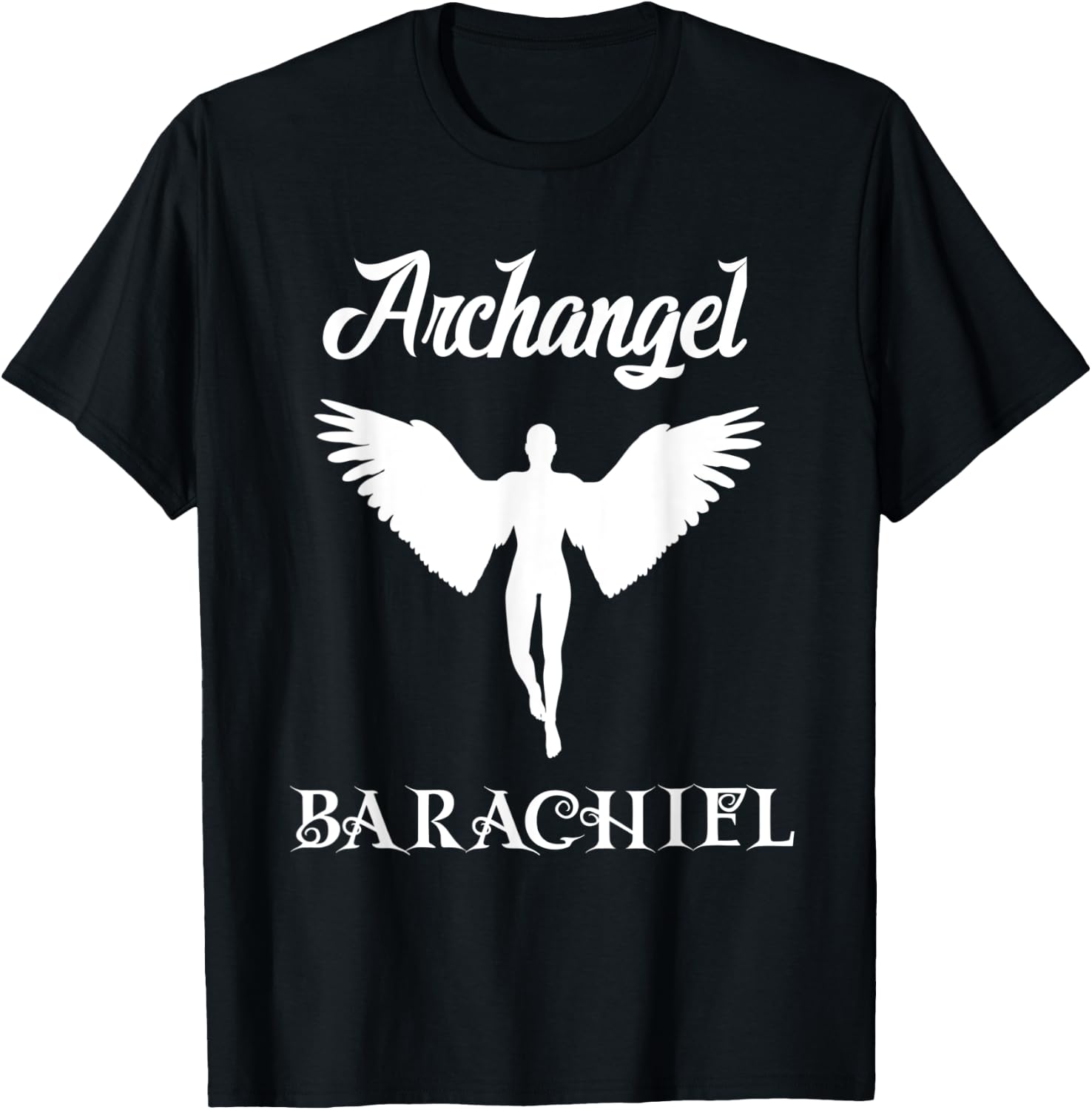 Saint Barachiel the Archangel Traditional Catholic Prayer T-Shirt - T-Shirt | Black