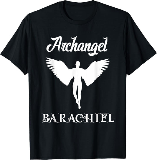 Saint Barachiel the Archangel Traditional Catholic Prayer T-Shirt - T-Shirt | Black