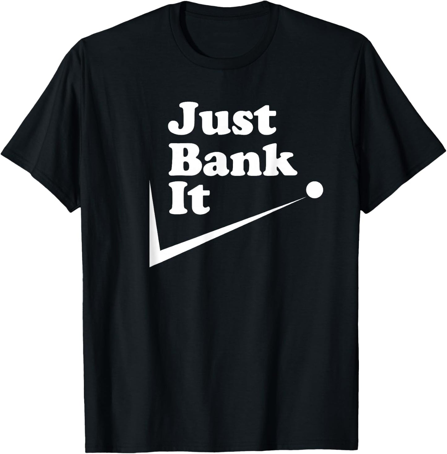 Rack Em Up -Adult Black Modern Diamond Billiards-Themed , Small, Short Sleeve, , Classic Fit, Polyester 100% T-Shirt - T-Shirt | Black