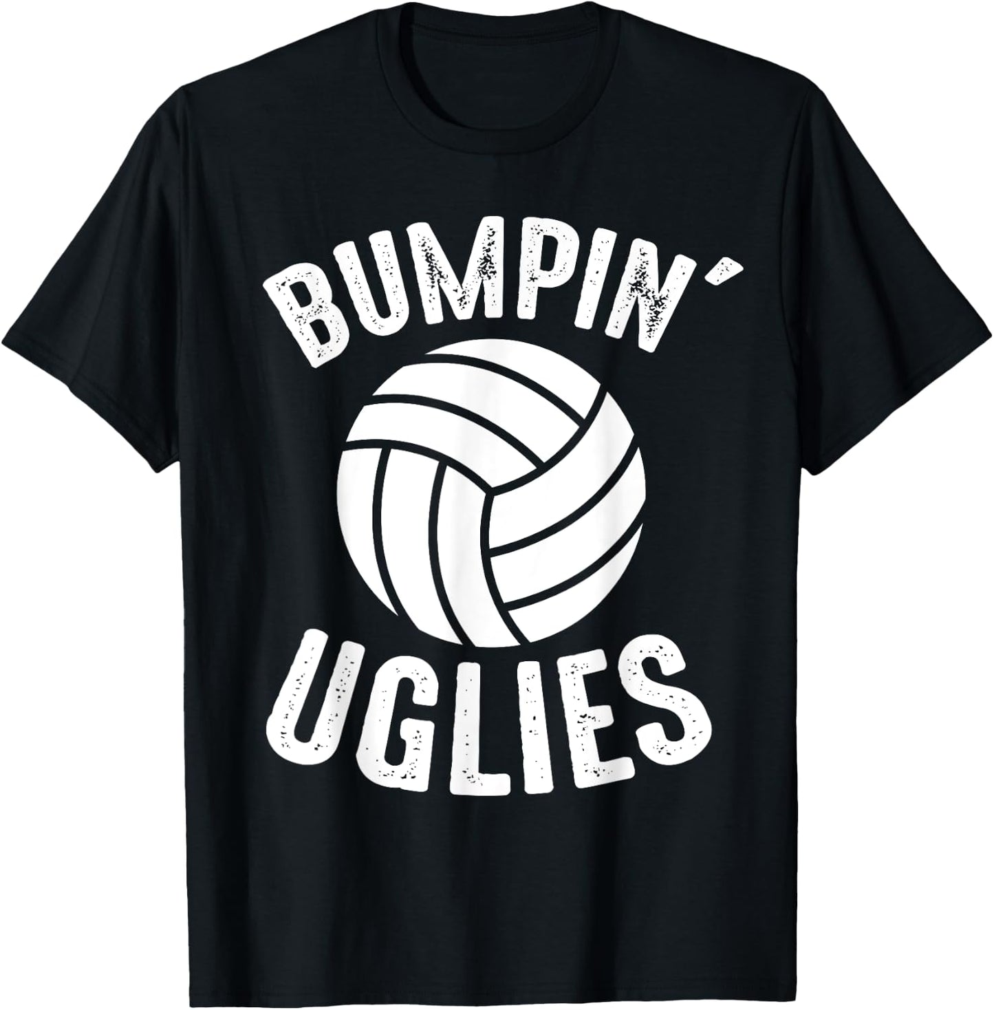 Volleyball Bumpin Uglies Beach Game Player Team Sports T-Shirt - T-Shirt | Black