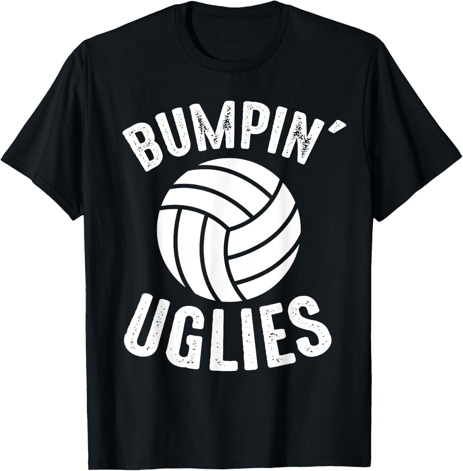 Volleyball Bumpin Uglies Beach Game Player Team Sports T-Shirt - T-Shirt | Black
