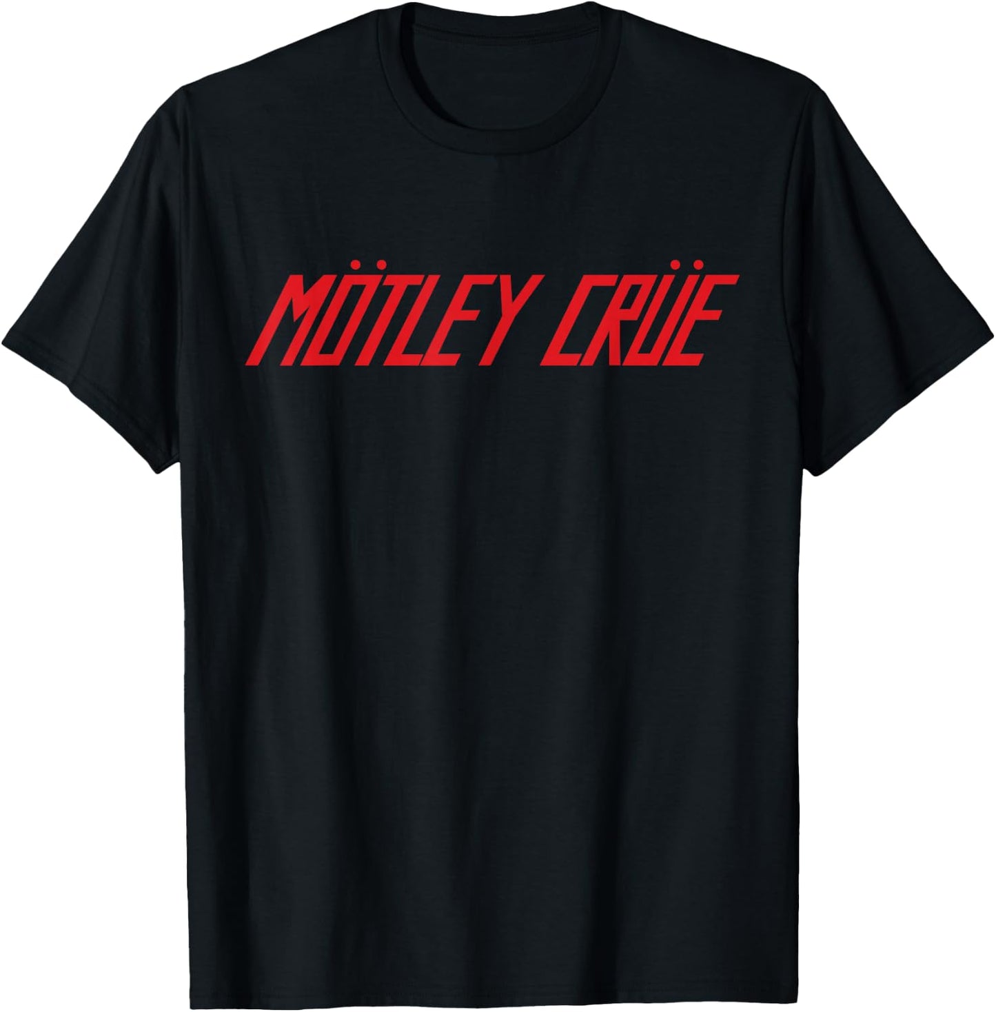 Mötley Crüe - Distressed Logo T-Shirt - T-Shirt | Black