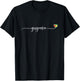 Guyana Flag Love Guyana Heart T-Shirt - T-Shirt | Black