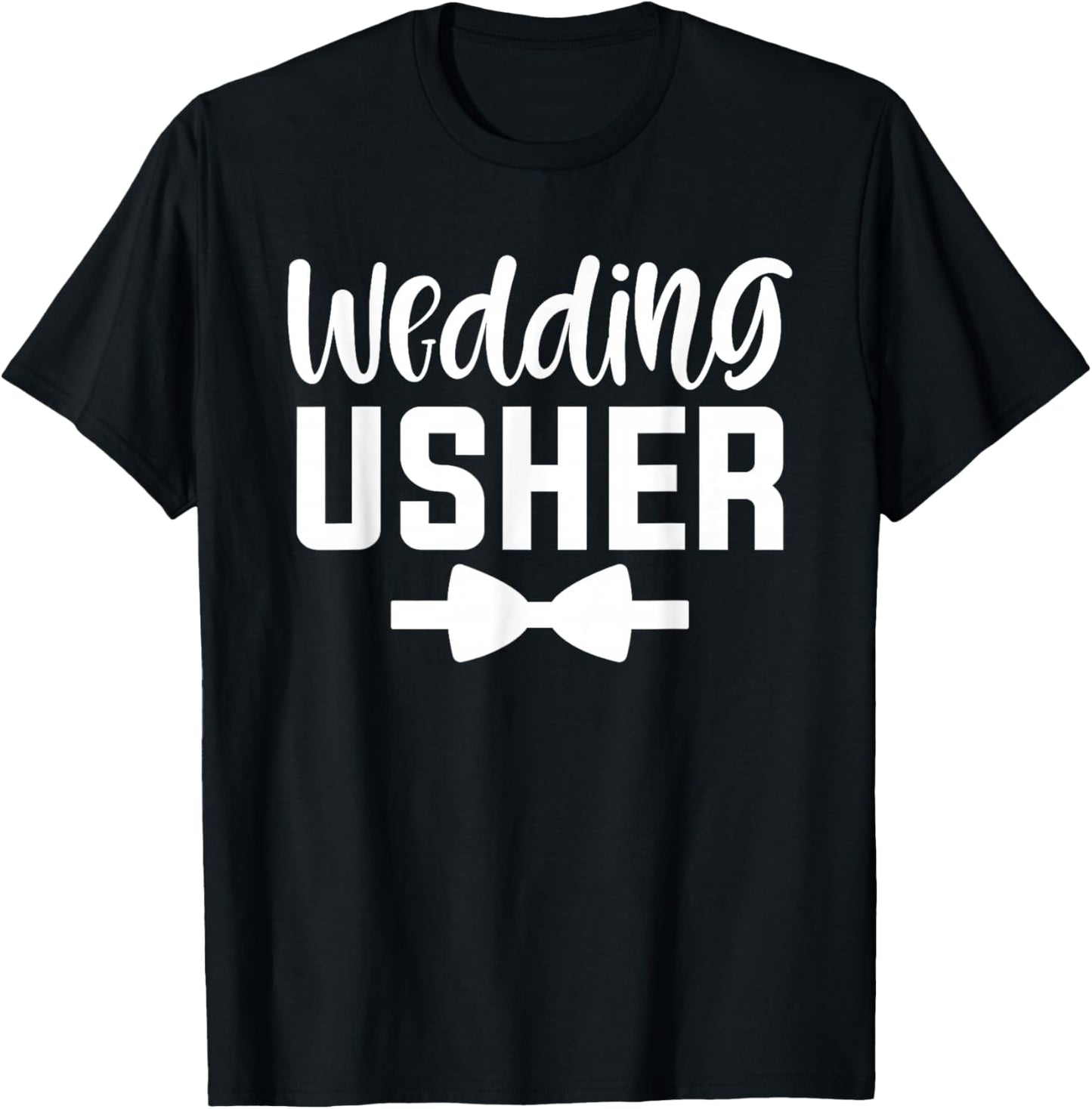 Wedding Usher Golden Wedding Anniversary T-Shirt - T-Shirt | Black