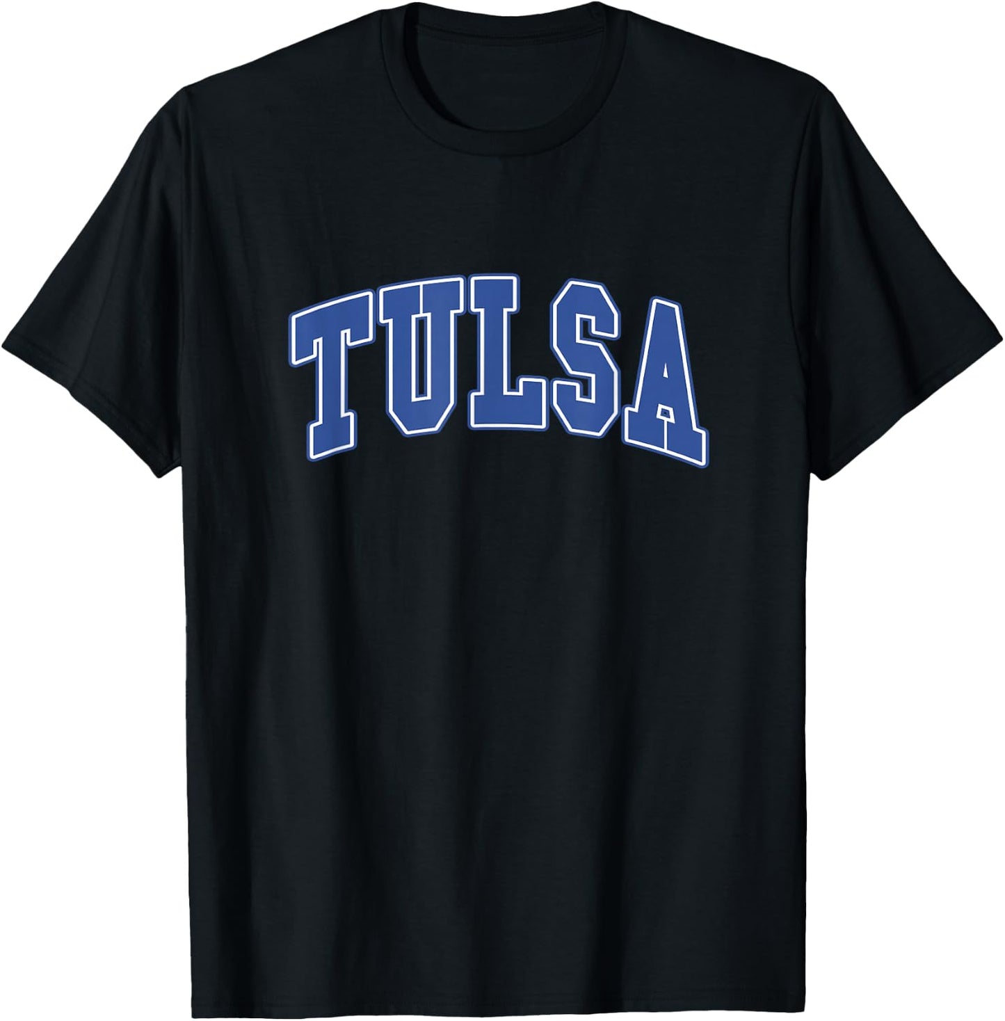 Tulsa - Hometown Pride - Throwback Design - Classic T-Shirt - T-Shirt | Black