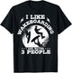 Wakeboarding Introverted Waterskiing Wakeboarder Water Sport T-Shirt - T-Shirt | Black