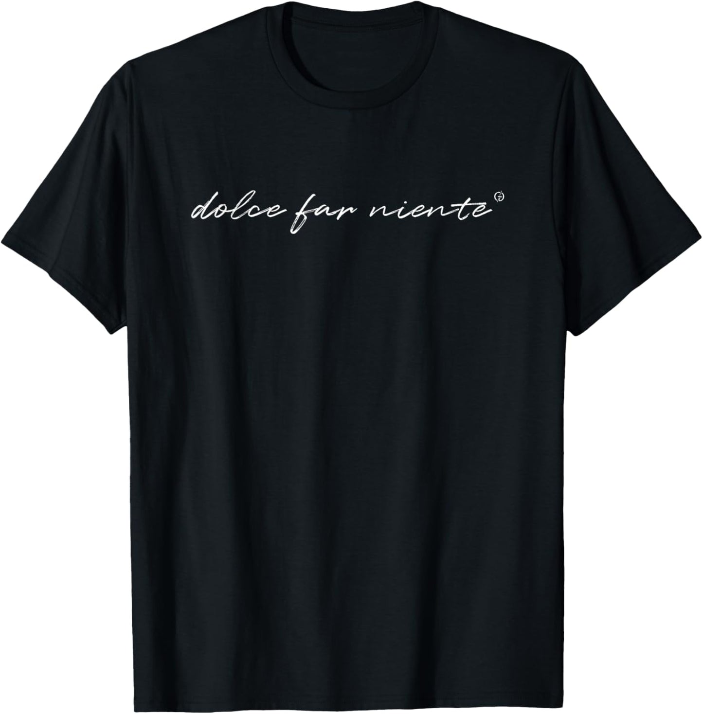 Dolce Far Niente #13 - Peaceful Vacation T-Shirt - T-Shirt | Black