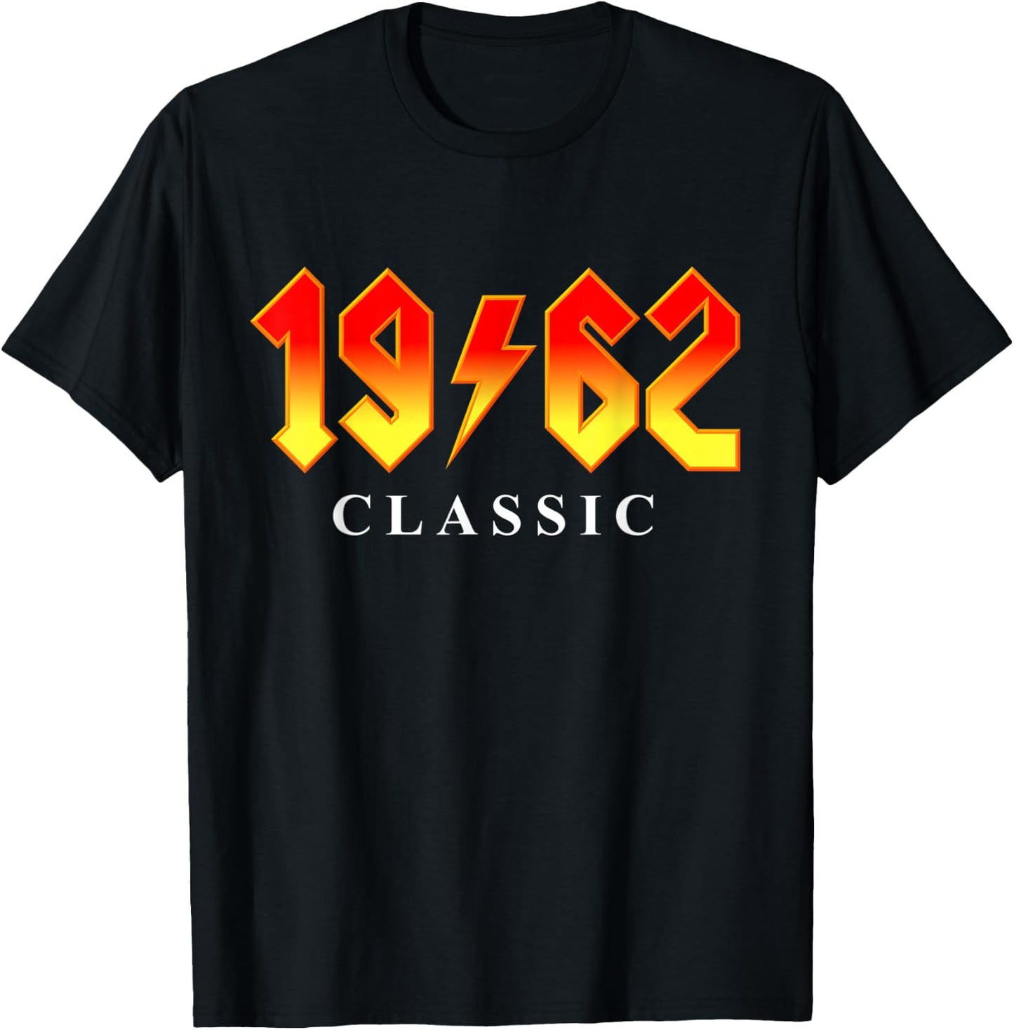 1962 Classic Rock 60th Birthday T-Shirt - T-Shirt | Black