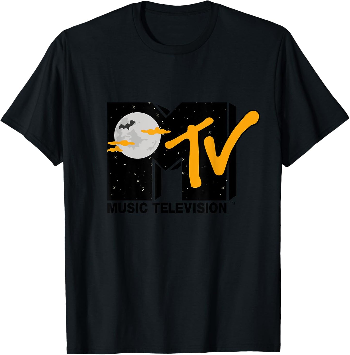 Mademark x MTV - The official MTV Logo original for Halloween T-Shirt - T-Shirt | Black