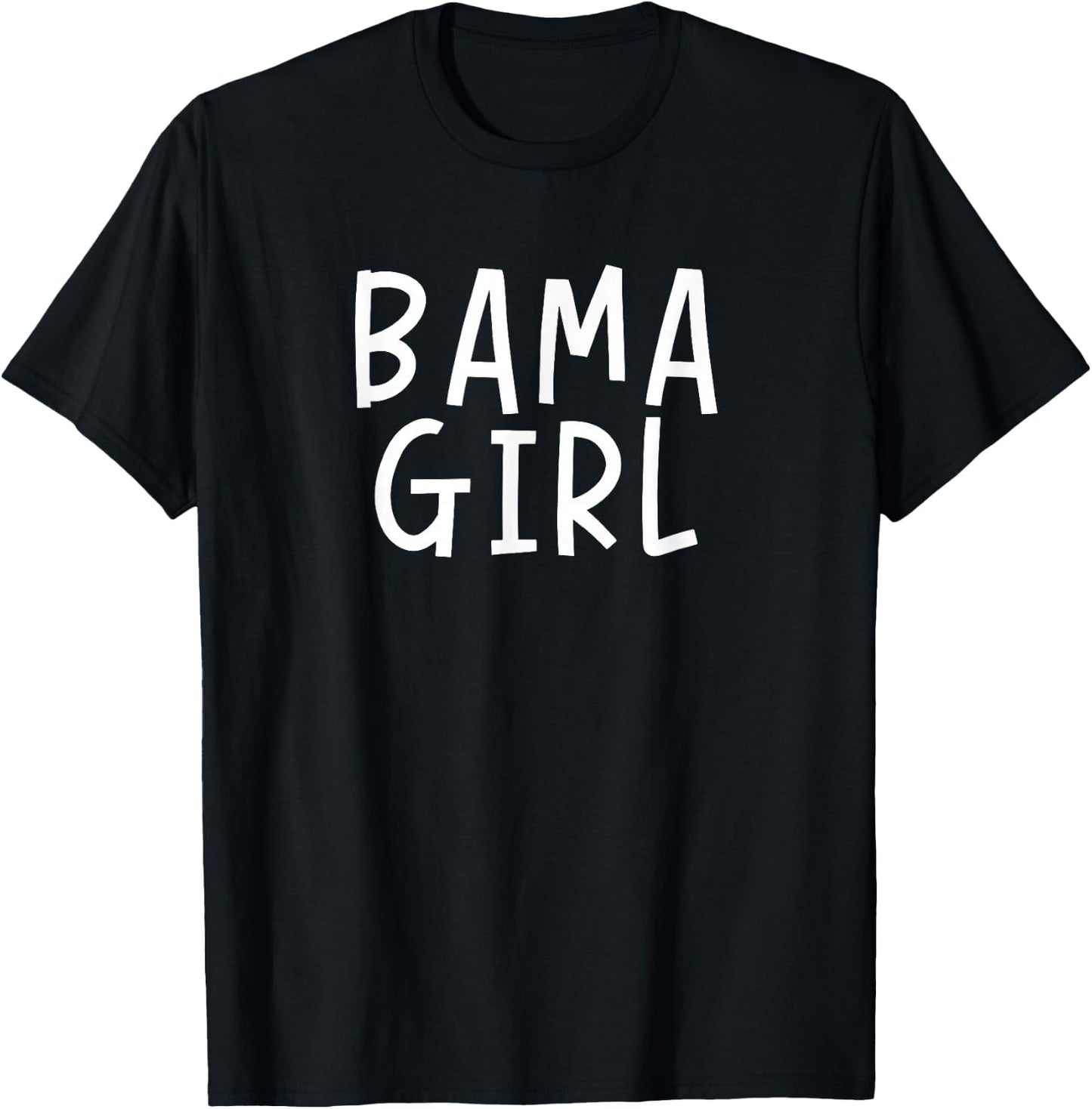 Bama Girl Girls Alabama T-Shirt - T-Shirt | Black