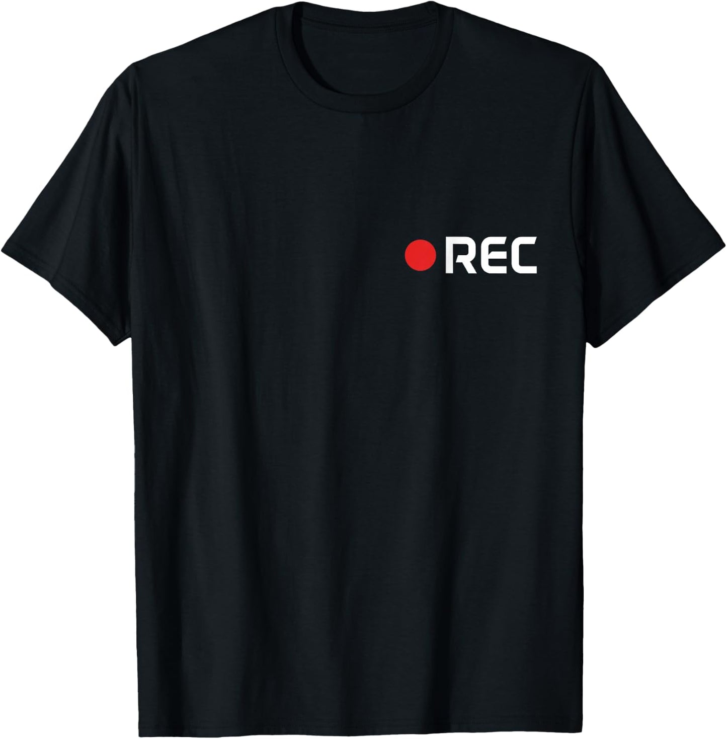 Cameraman REC Camera Man Film Director Filmmaker T-Shirt - T-Shirt | Black