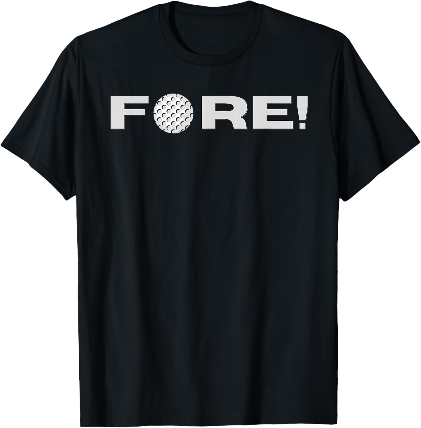 Fore Golf T-Shirt - T-Shirt | Black