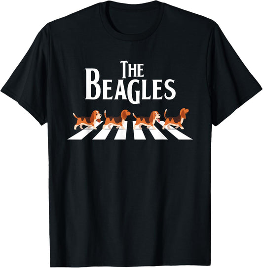 The Beagles - Dog Animal Lover Puppy Owner Veterinarian Men Women Girls Kids T-Shirt - T-Shirt | Black