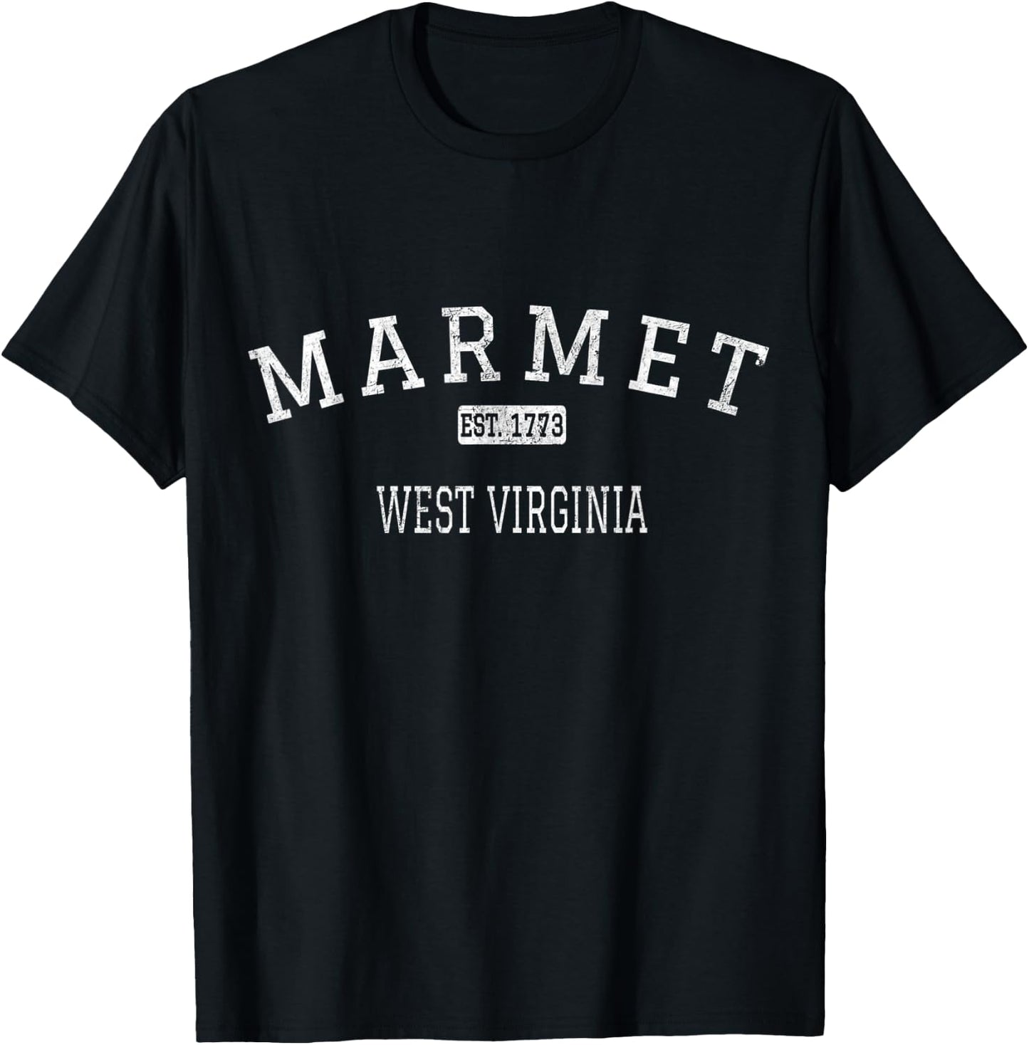 Marmet West Virginia WV Vintage T-Shirt - T-Shirt | Black