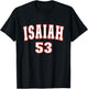 Isaiah 53 Chapter Christians Back to the Word of Bible T-Shirt - T-Shirt | Black