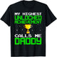 Funny Gamer Dad Boys Video Gamer Gaming Achievement T-Shirt - T-Shirt | Black
