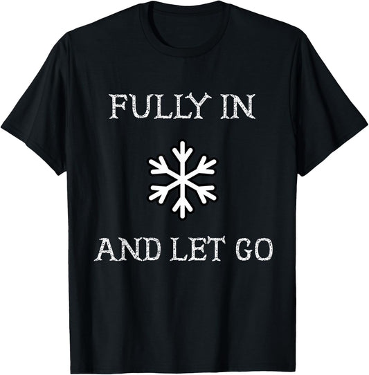 Funny Breathing Meditation Wim Hof Cold Exposure T-Shirt - T-Shirt | Black