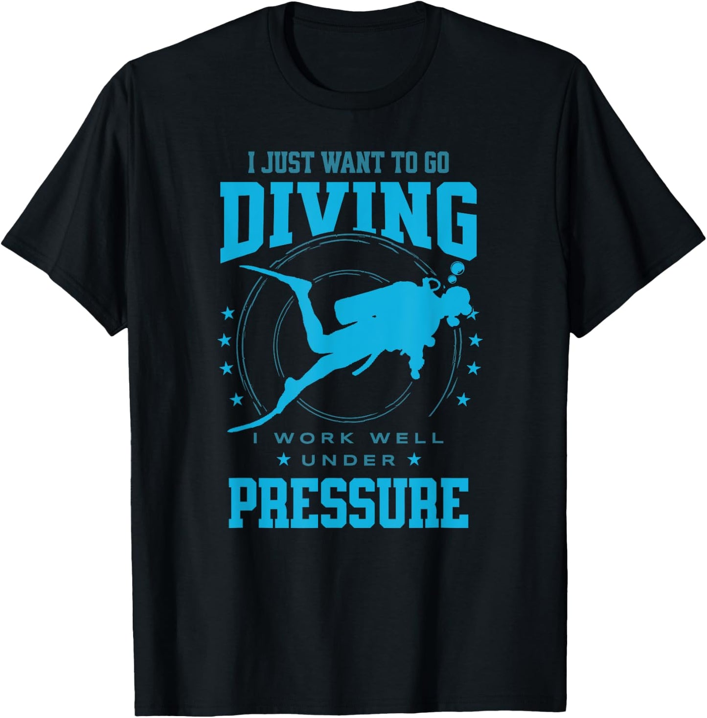 Scuba Diving Flag Gear Scuba Diving Equipment Deep Dive T-Shirt - T-Shirt | Black