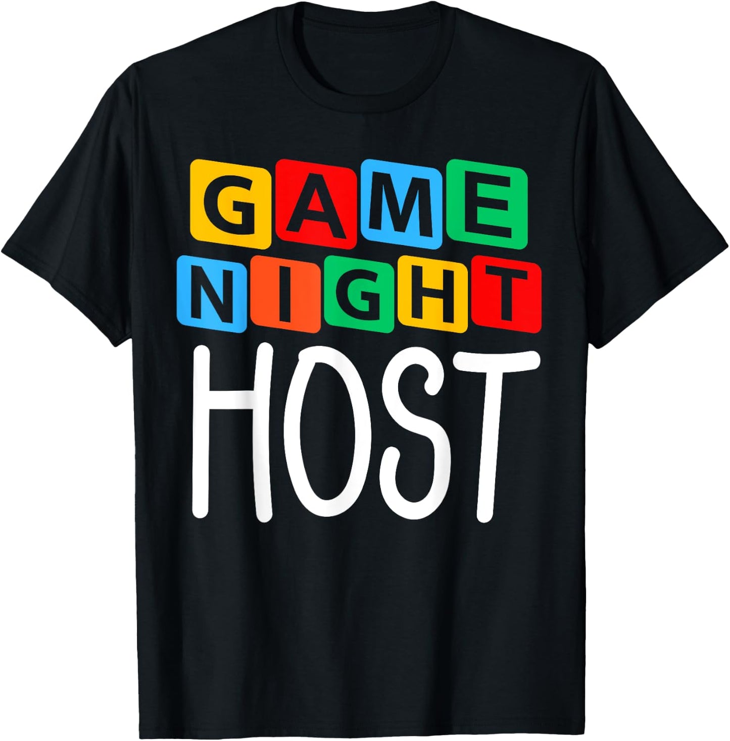 Trivia Night Team Family Game Night Host T-Shirt - T-Shirt | Black
