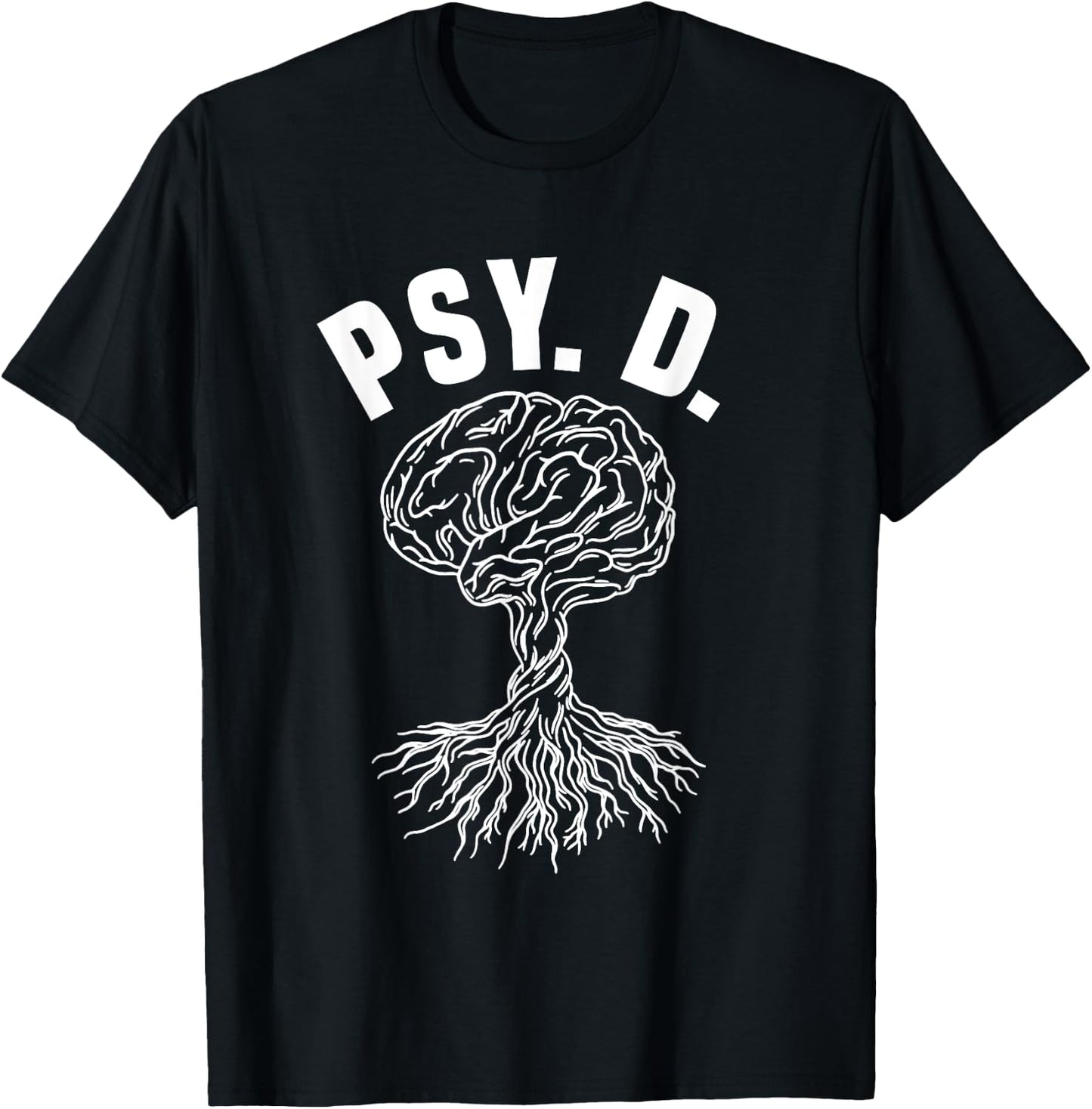 Psy. D. Doctor Psychologist Behavior Analyst Counselor T-Shirt - T-Shirt | Black