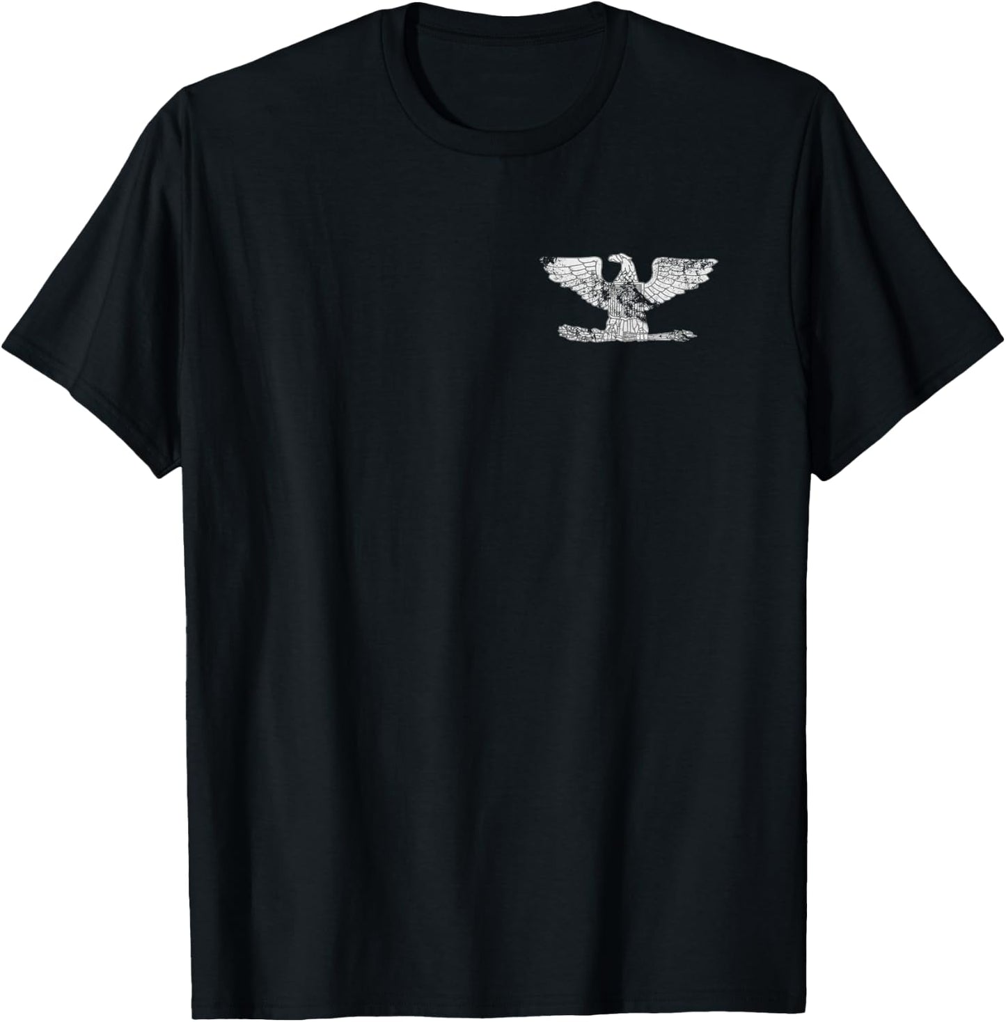 US Army Rank - Colonel (O-6) - COL Vintage Look T-Shirt - T-Shirt | Black