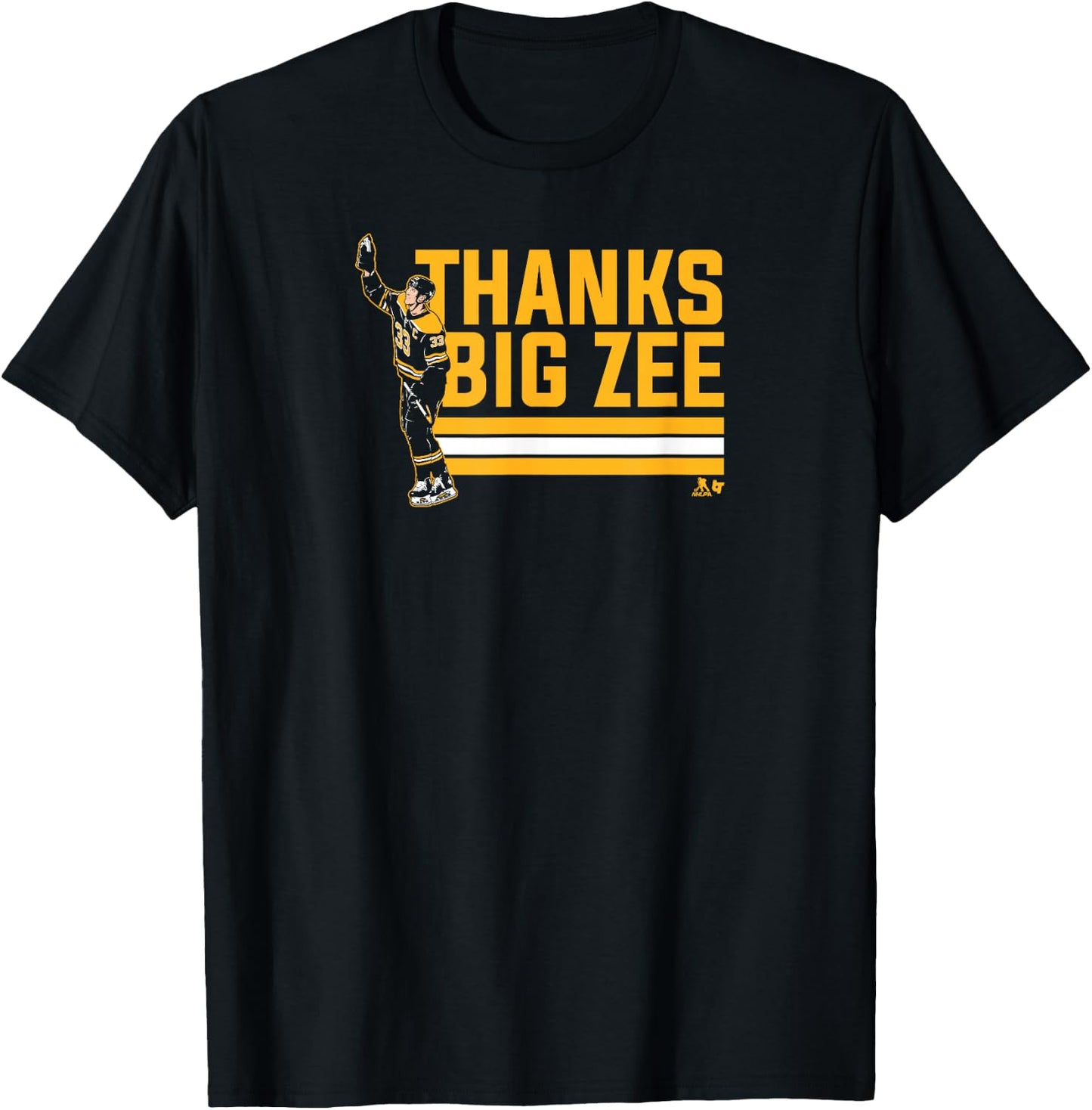 Zdeno Chara - Thanks Big Zee - Boston Hockey T-Shirt - T-Shirt | Black