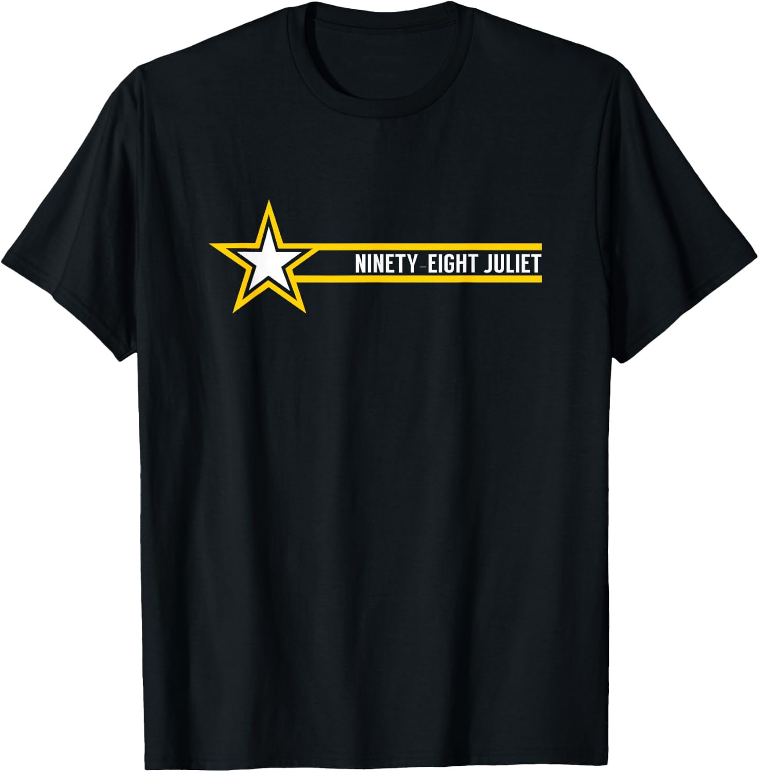 Military 98J Electronic Intelligence Interceptor/Analyst T-Shirt - T-Shirt | Black
