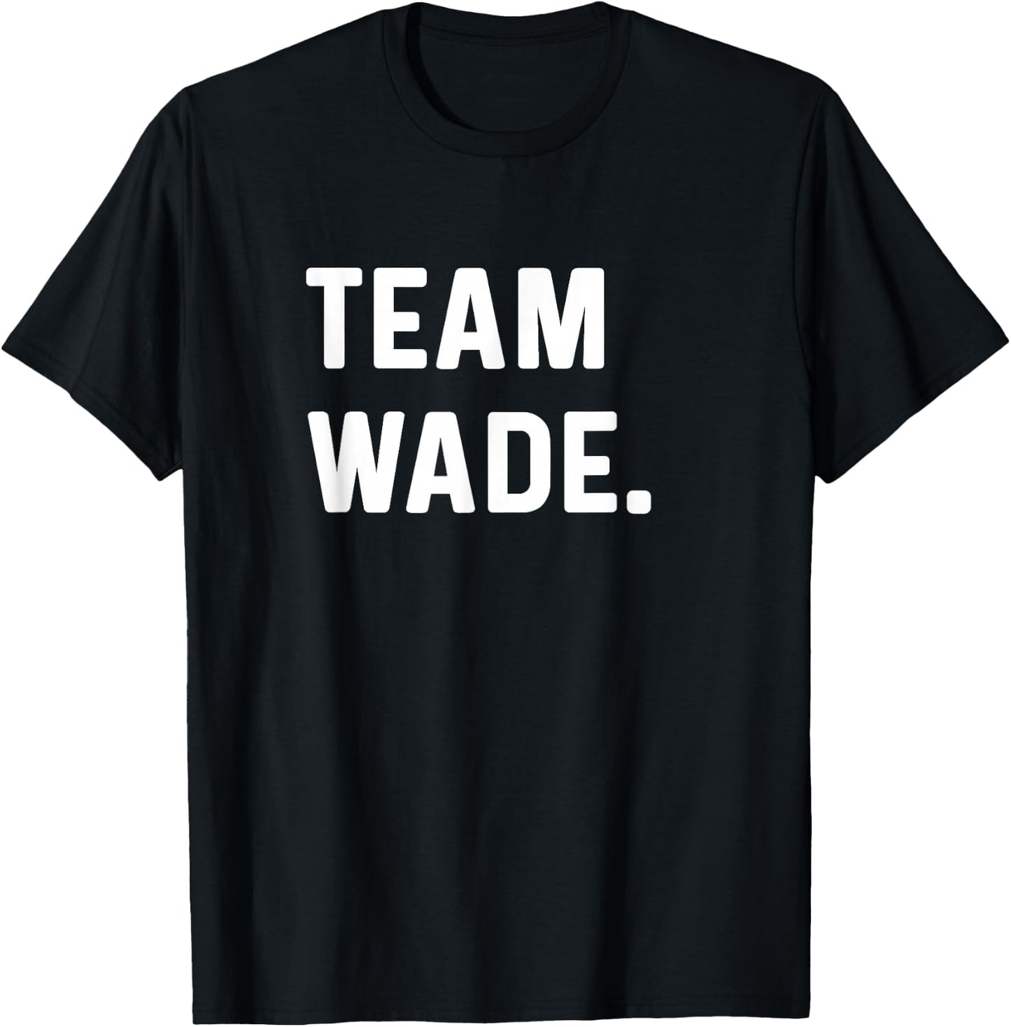 Team Wade T-Shirt - T-Shirt | Black