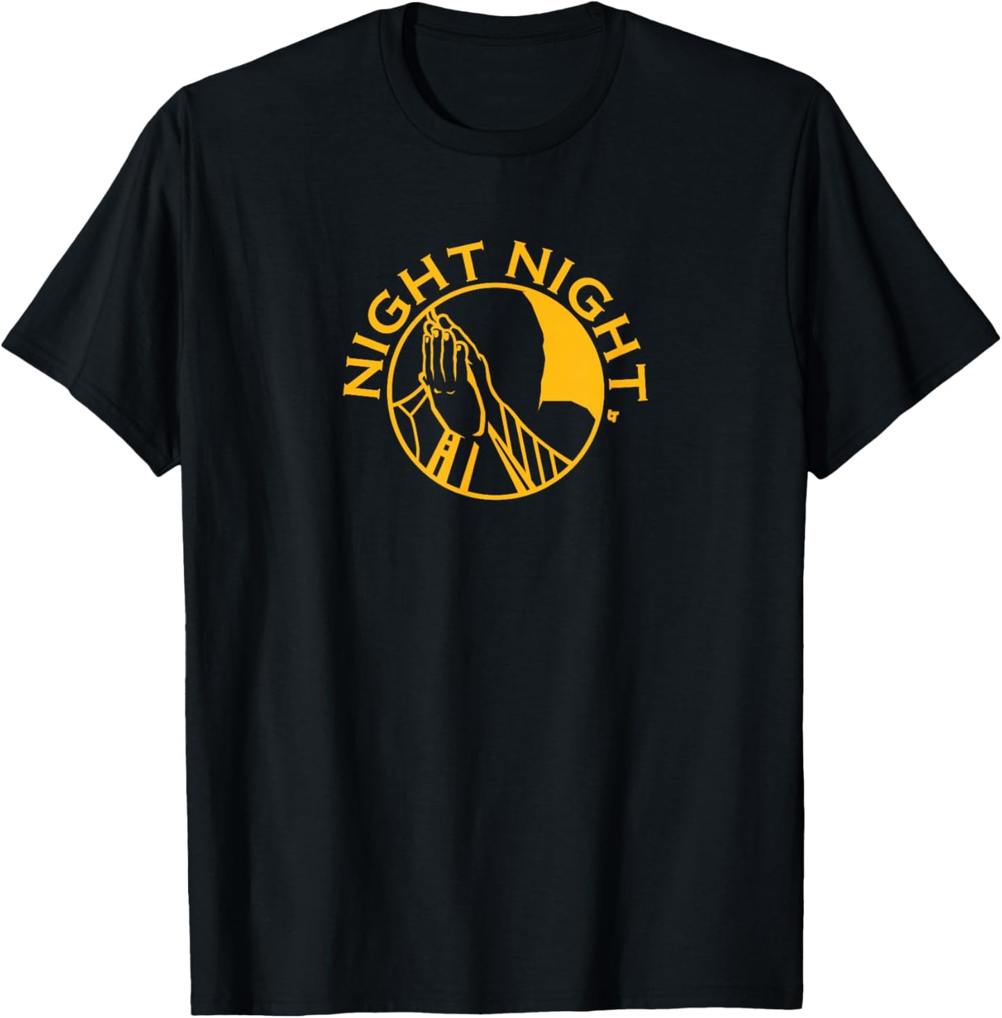 Night Night - Golden State Basketball T-Shirt - T-Shirt | Black