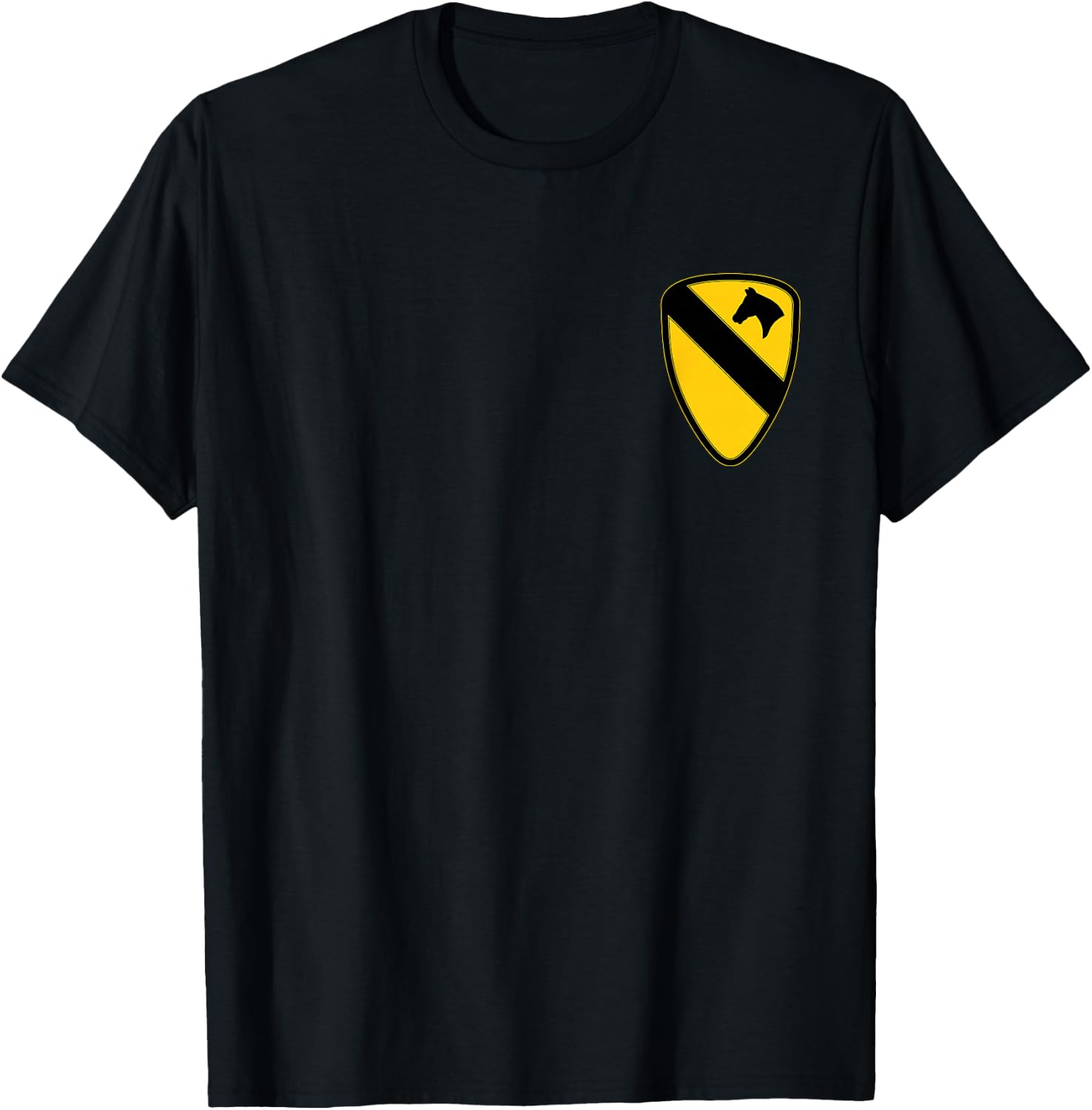 1st Cavalry Division Army First Team Fort Hood Us Usa T-Shirt - T-Shirt | Black