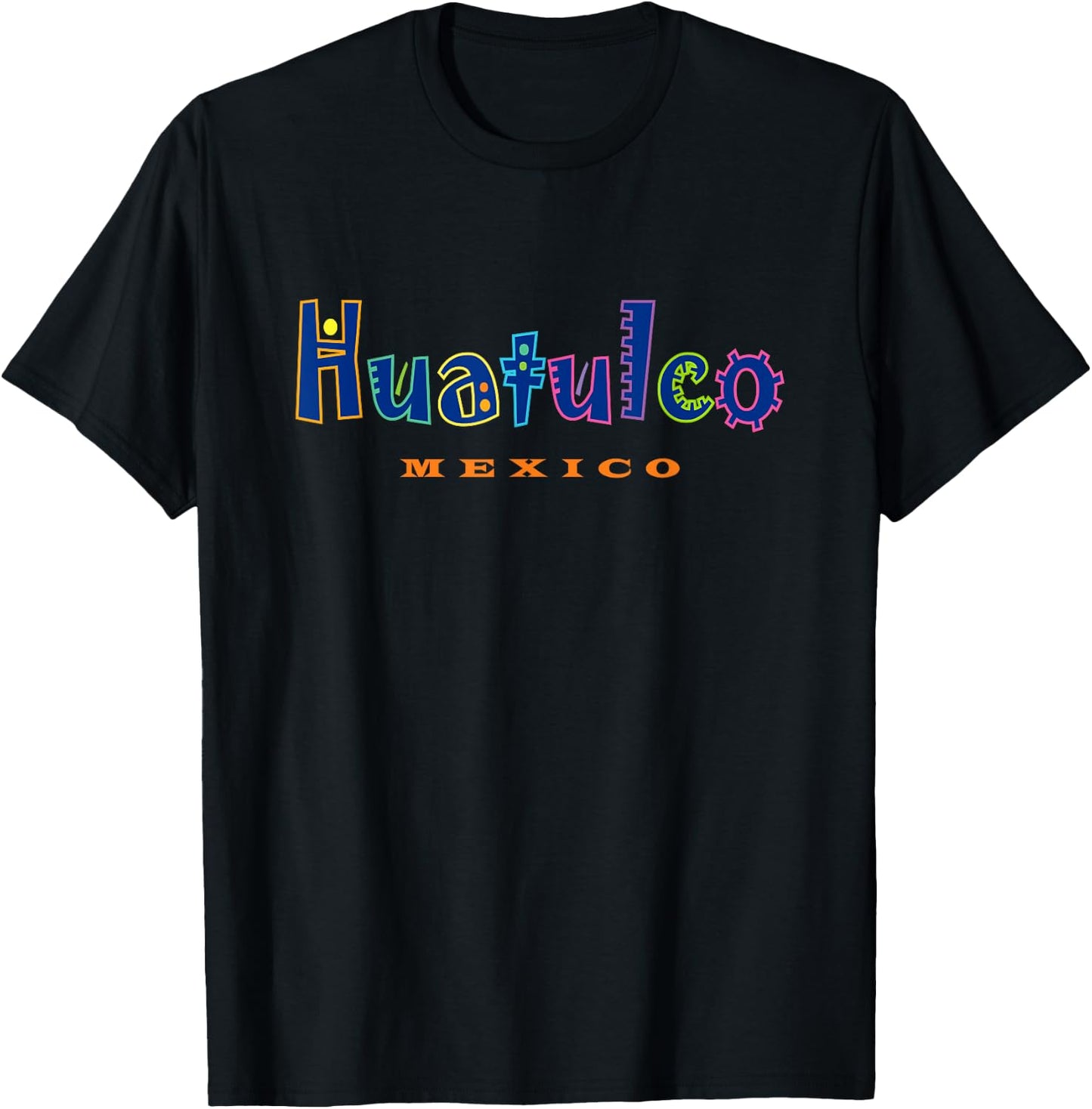 Huatulco Mexico T-Shirt - T-Shirt | Black