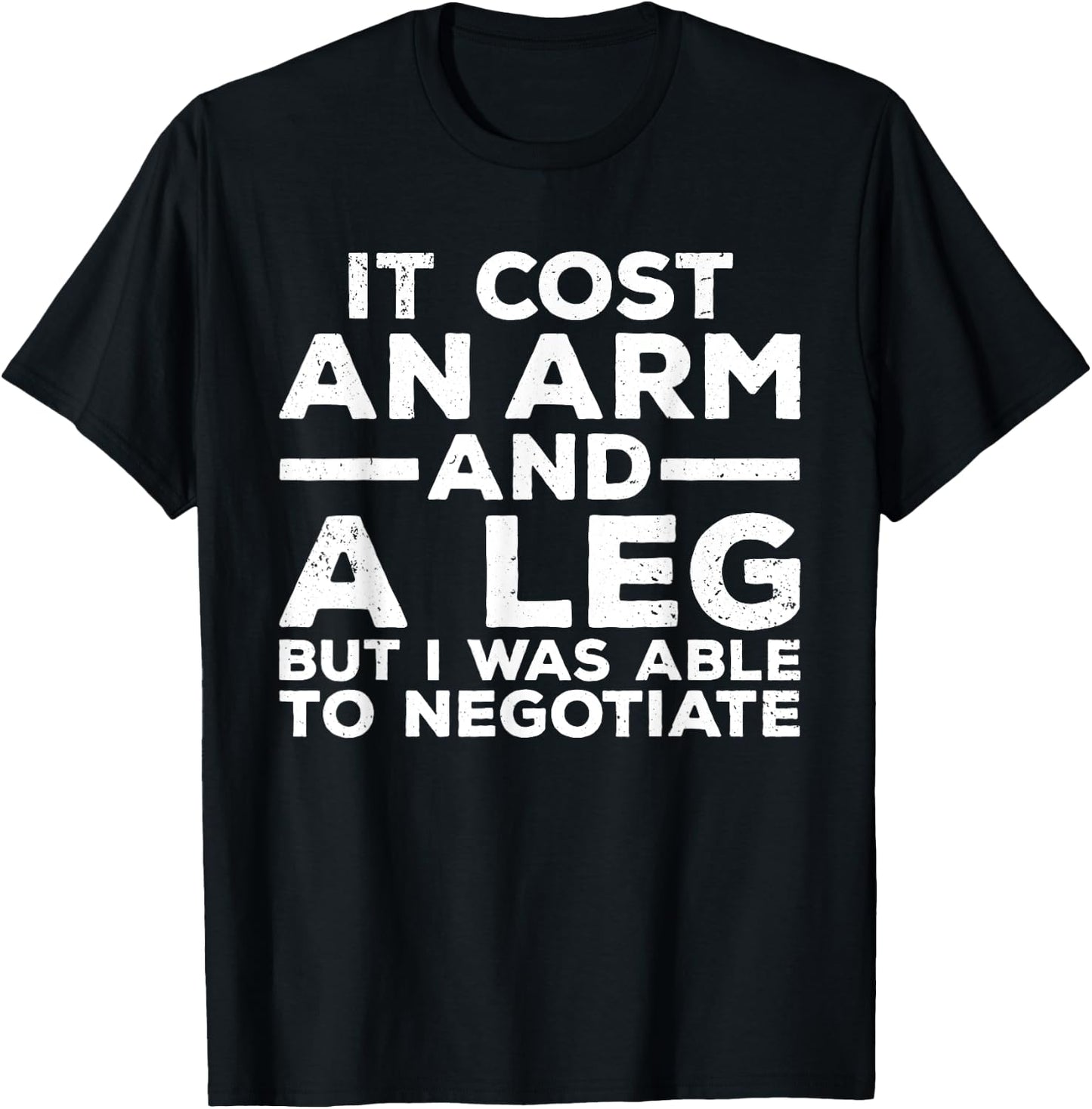 Funny Amputee Women Prosthetic Leg Amputation Joke T-Shirt - T-Shirt | Black