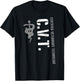 Certified Veterinary Technician CVT Veterinarian & Vet Tech T-Shirt - T-Shirt | Black