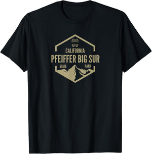 Pfeiffer Big Sur T-Shirt - T-Shirt | Black