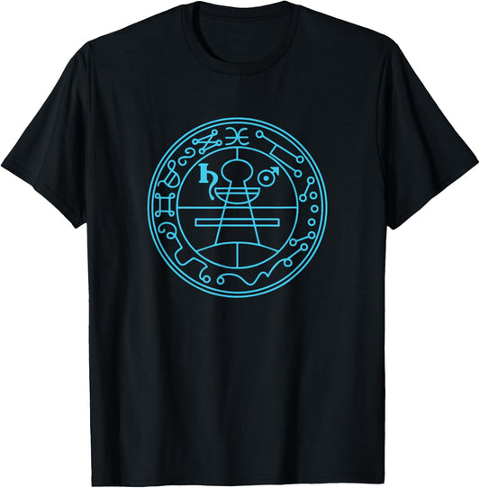 Secret Seal of Solomon, Judaism, Israel, magic, sorcery T-Shirt - T-Shirt | Black