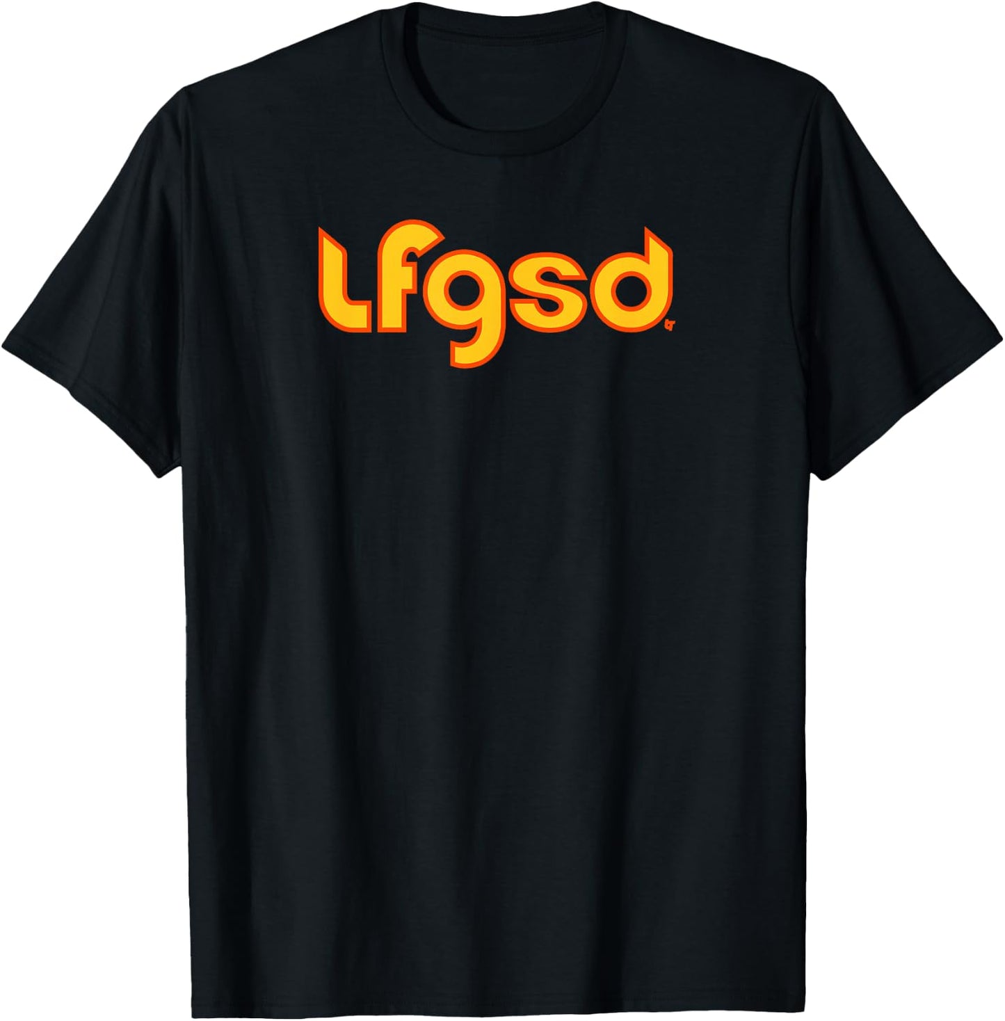 LFGSD - San Diego Baseball T-Shirt - T-Shirt | Black