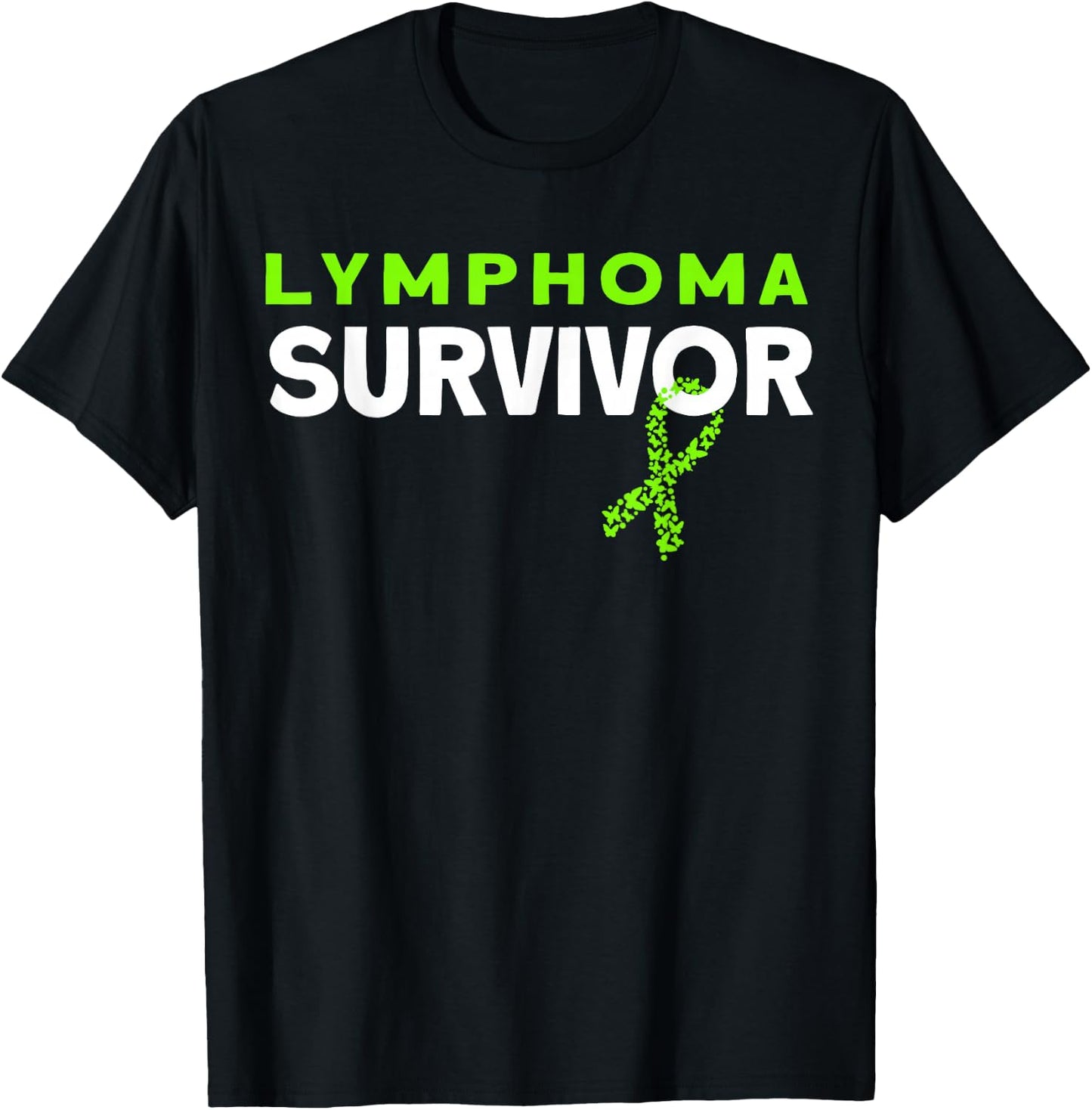 Lymphoma Survivor T-Shirt - T-Shirt | Black