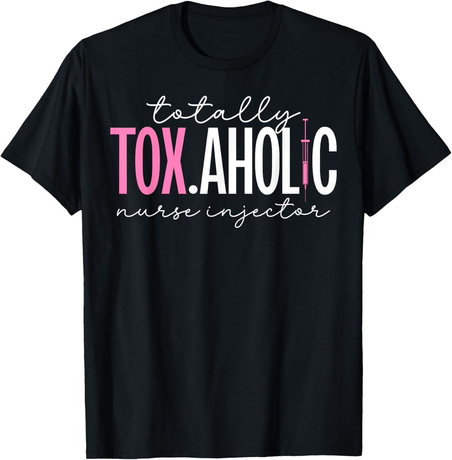 Funny Nurse Injector Aesthetic Nurse Injector T-Shirt - T-Shirt | Black